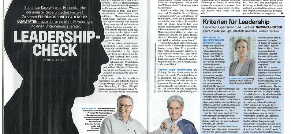 Alois Czipin im trend 42/2017 Wirtschaft